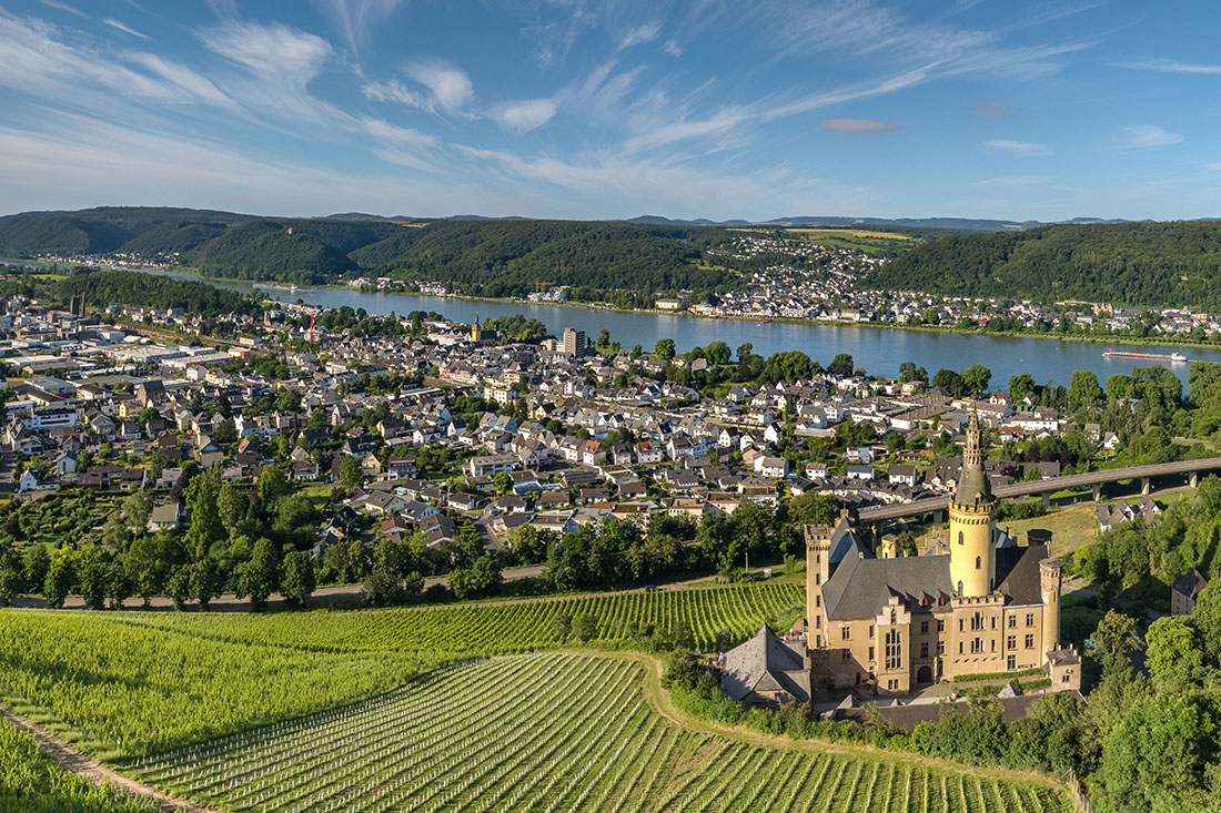 Kurort mit heilenden Thermalquellen, Schloss Arenfels und vielen Freizeitaktivitäten in wunderschöner Natur