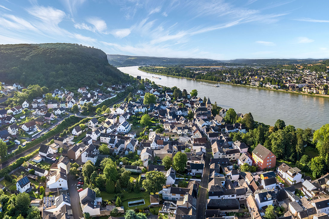 Mittelalterliches Örtchen mit bedeutender Historie am Fuße der Erpeler Ley