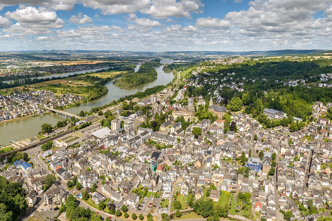 Pilgerort, Hochschulstandort und Etappenort des Rheinsteigs